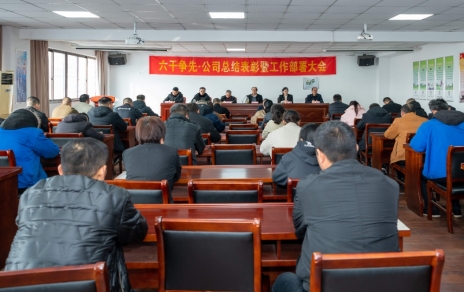 六干争先，跃马新程，承压抗压，拼搏前进，推进高质量发展 ——公司召开2025年度工作总结表彰暨2026年度工作动员部署大会